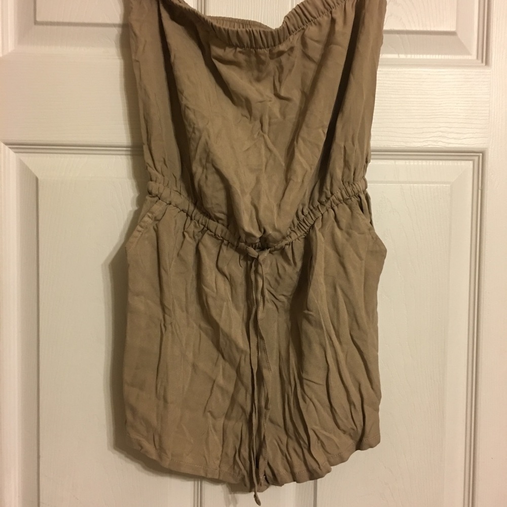 Forever 21 beige romper